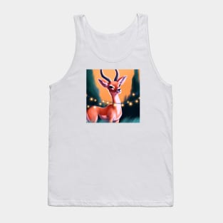 Cute Impala Drawing Tank Top